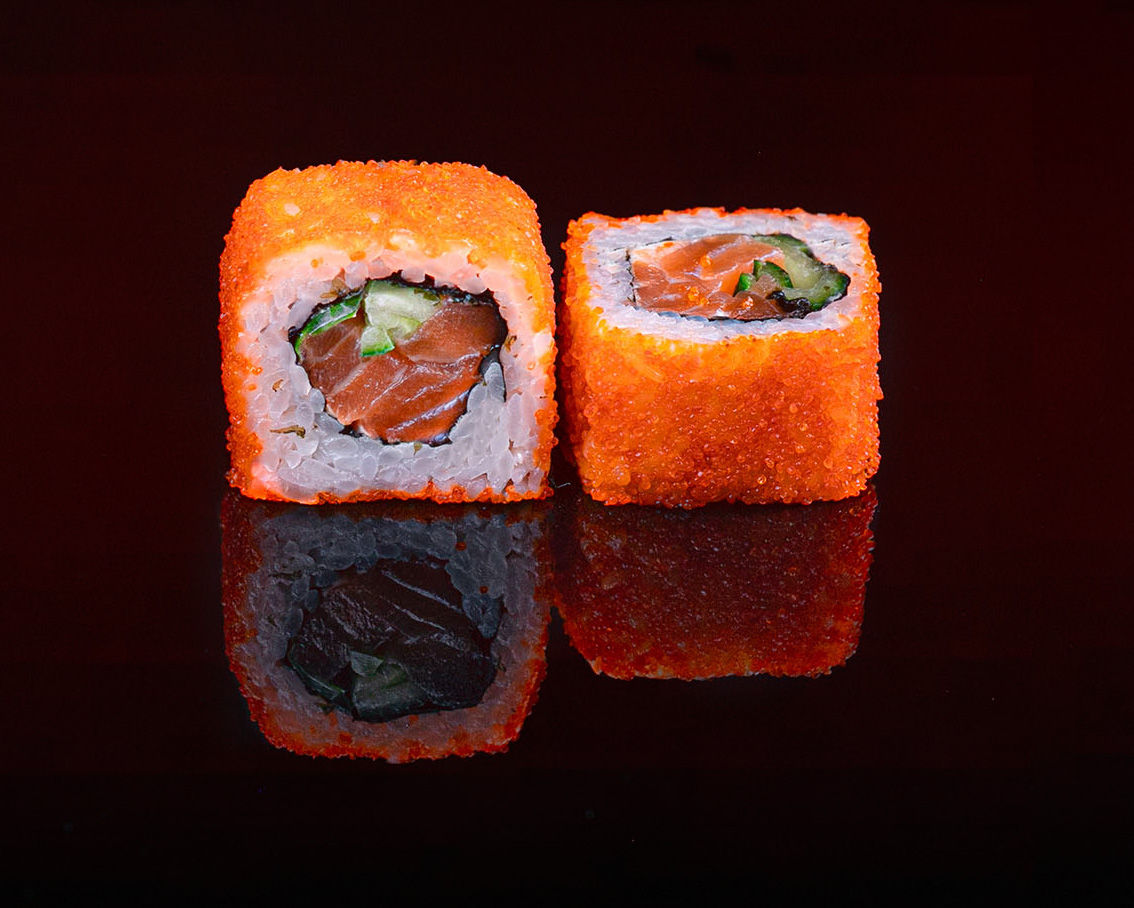 Калифорния с лососем