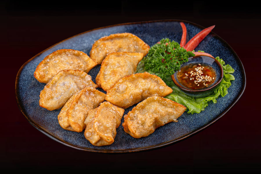 Гедза жаренные со свининой